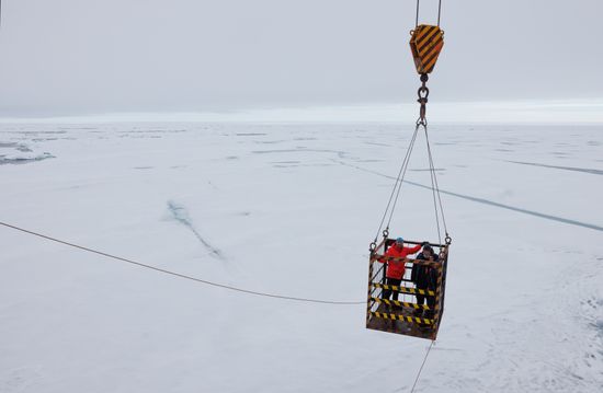 Russia North Pole Paraglider Flight