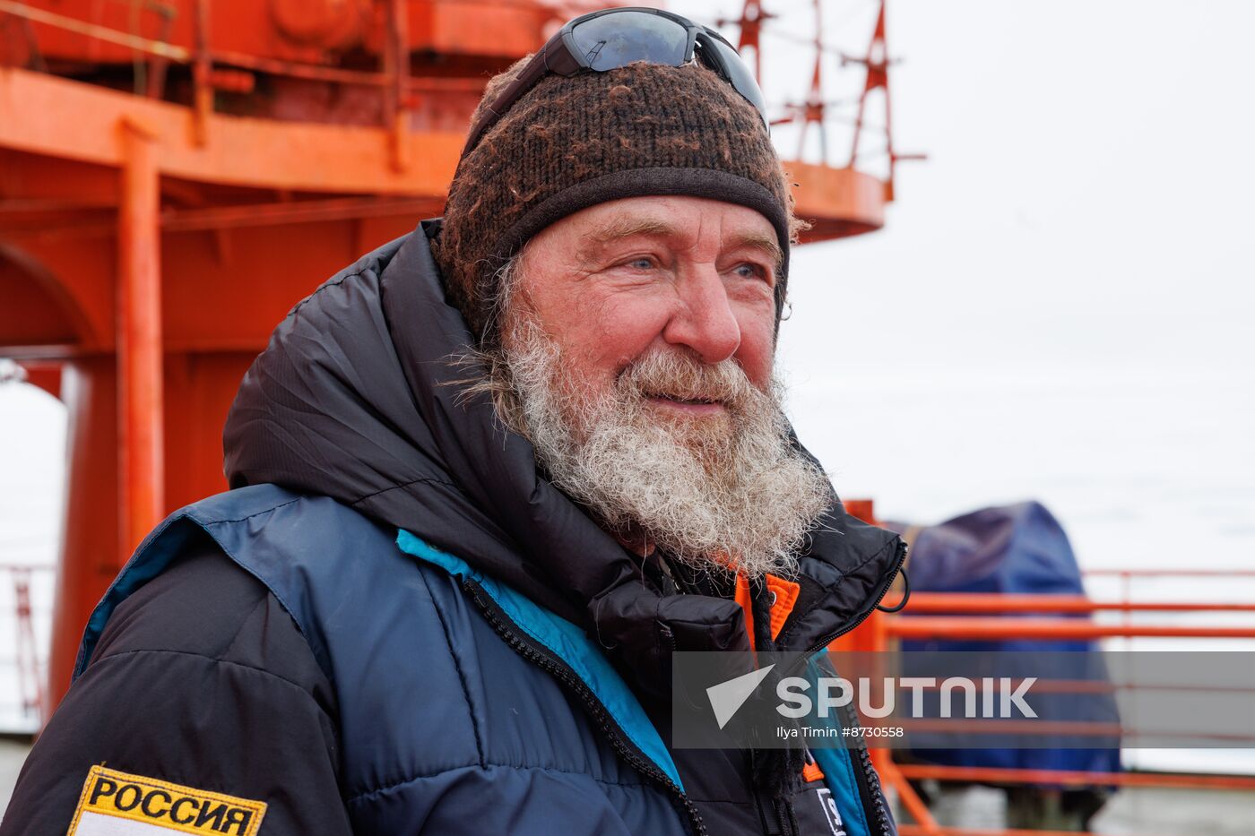 Russia North Pole Paraglider Flight