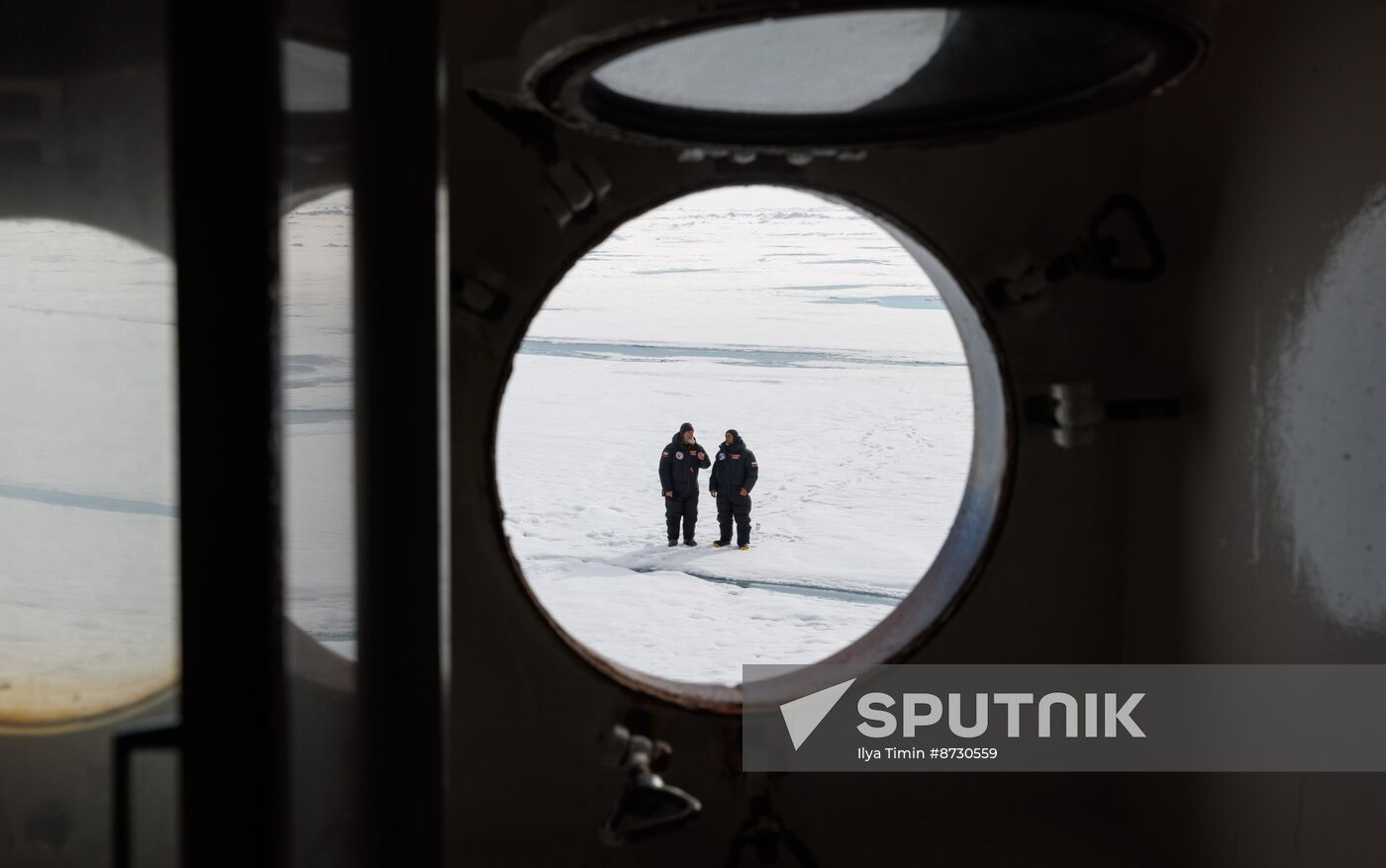 Russia North Pole Paraglider Flight