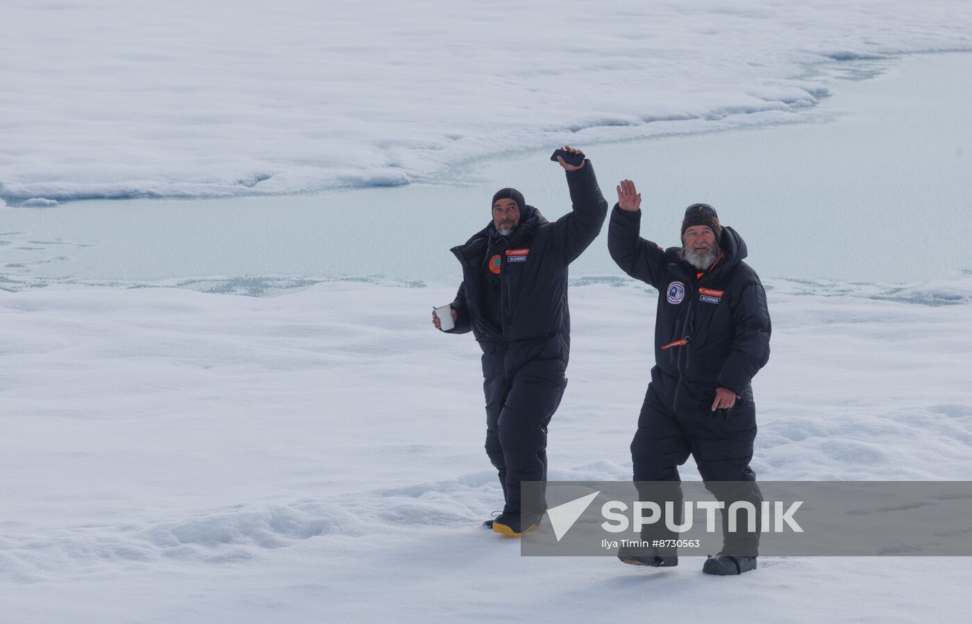 Russia North Pole Paraglider Flight