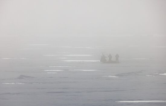 Russia North Pole Paraglider Flight