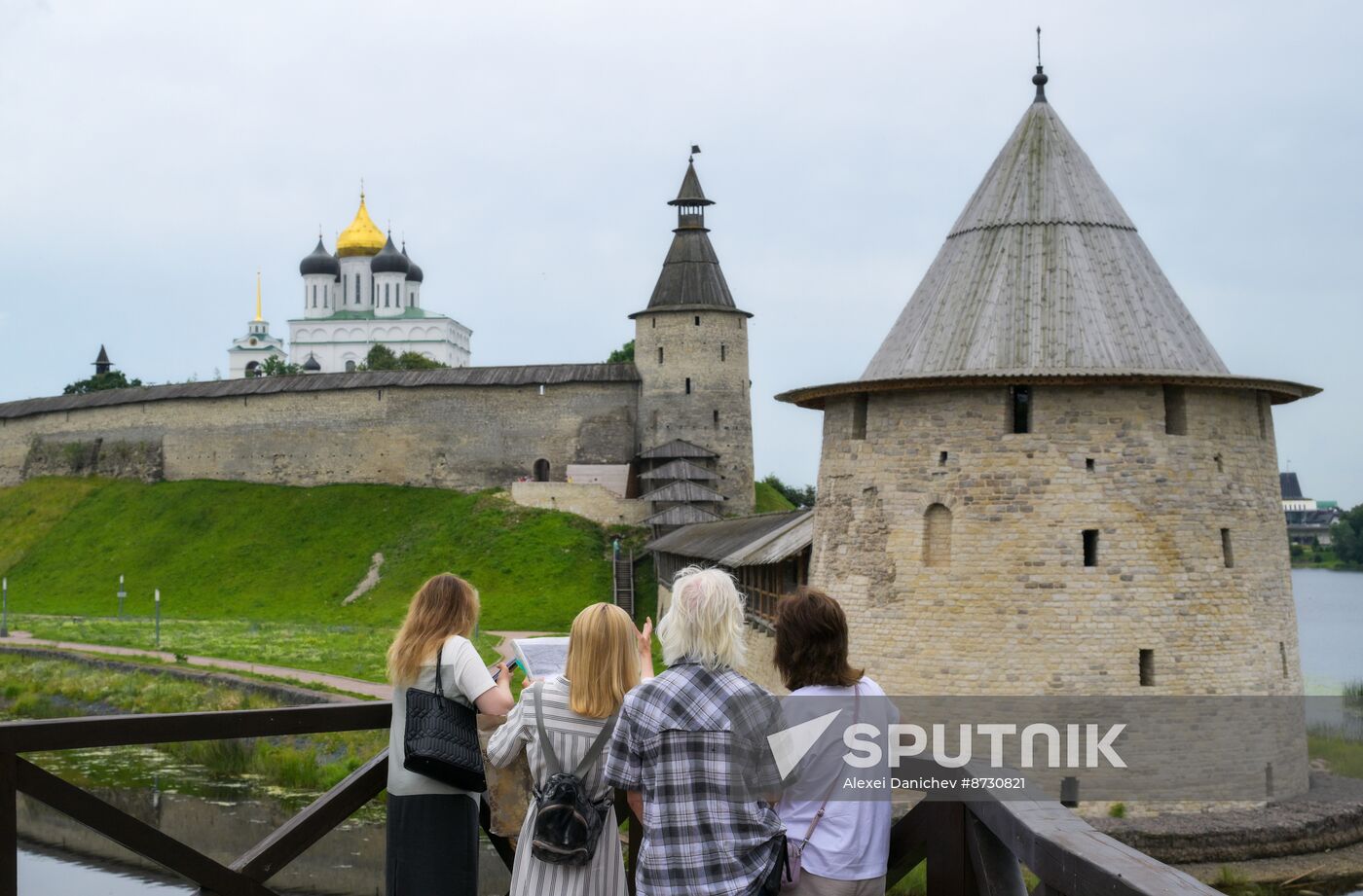 Russia Cityscapes Pskov