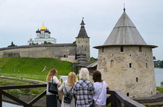 Russia Cityscapes Pskov