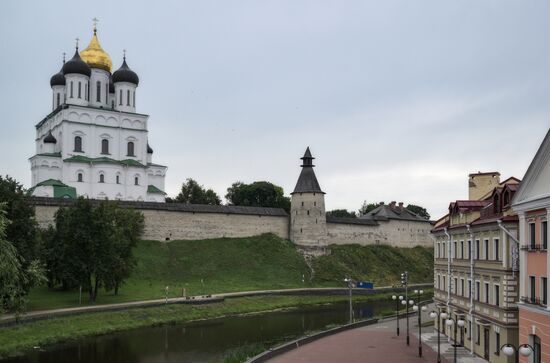 Russia Cityscapes Pskov