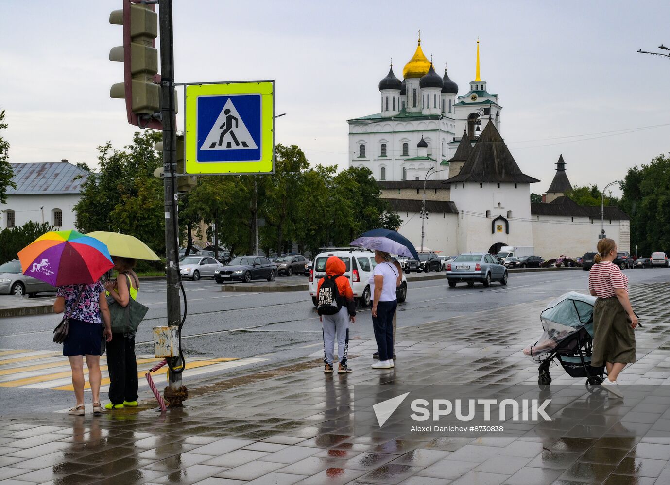 Russia Cityscapes Pskov