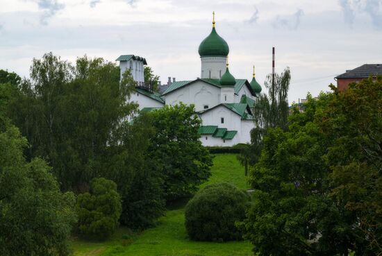 Russia Cityscapes Pskov