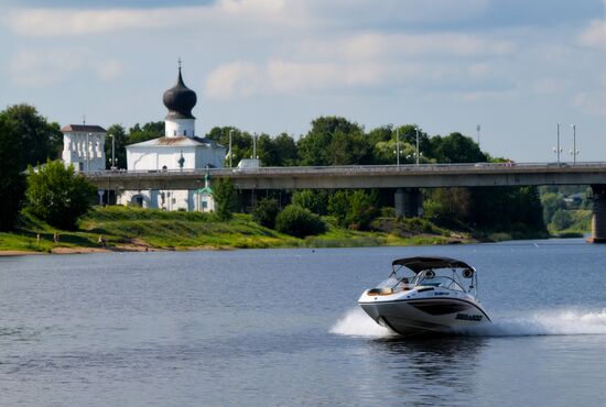 Russia Cityscapes Pskov