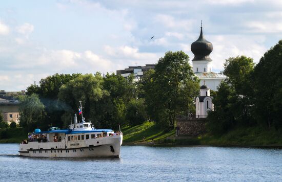 Russia Cityscapes Pskov