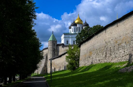 Russia Cityscapes Pskov