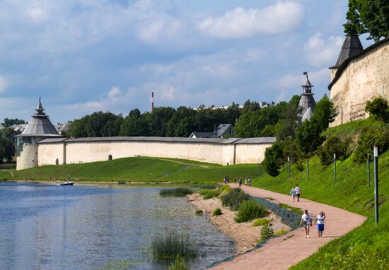 Russia Cityscapes Pskov