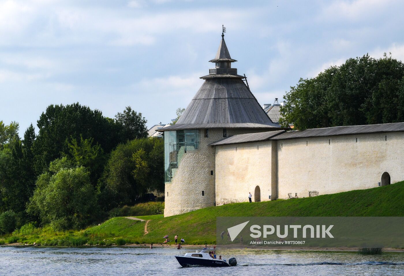 Russia Cityscapes Pskov