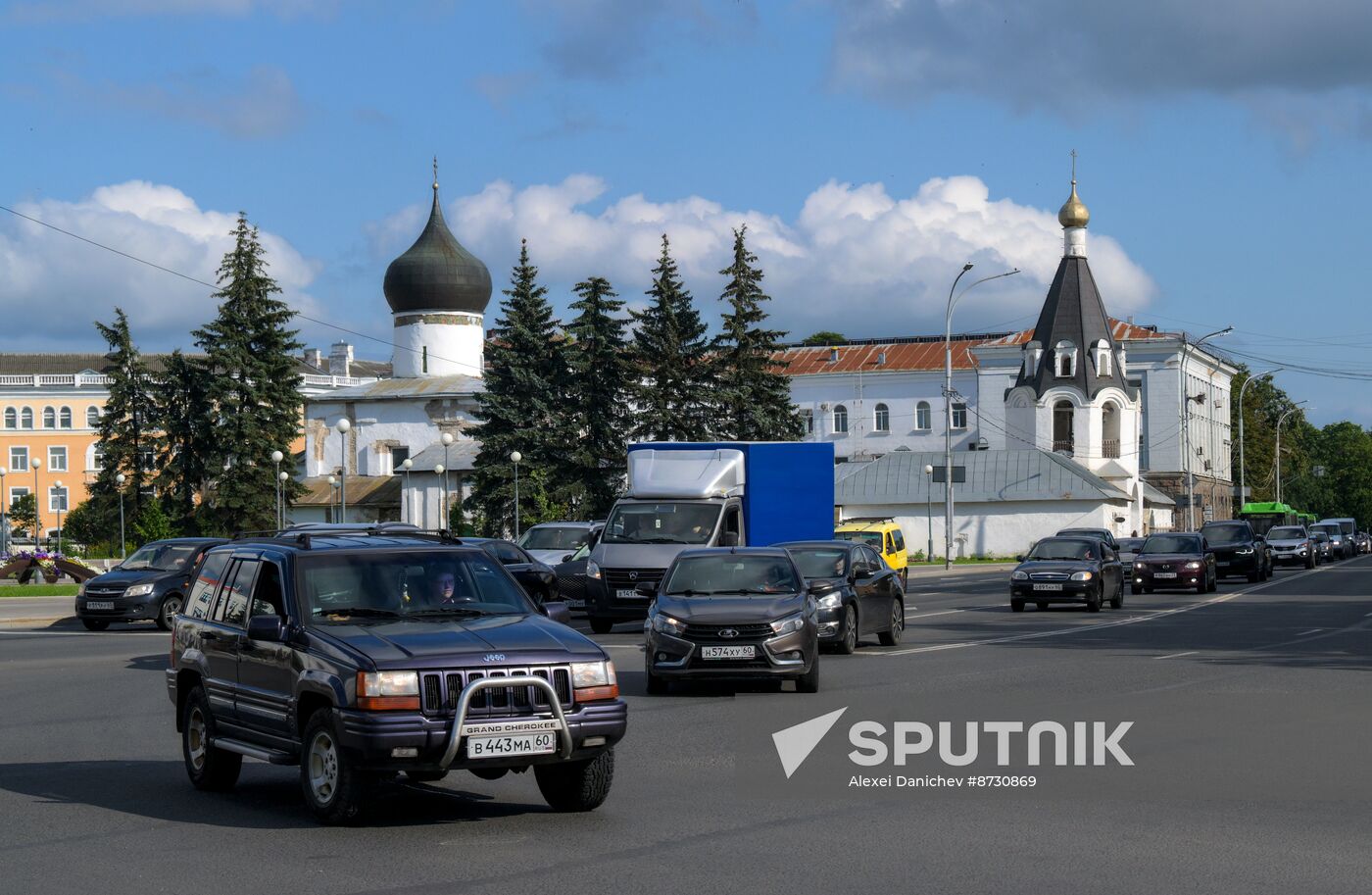 Russia Cityscapes Pskov