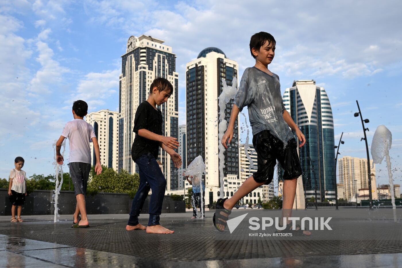 Russia Cityscapes Grozny
