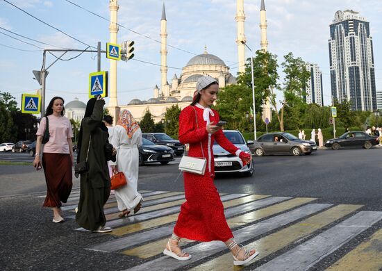 Russia Cityscapes Grozny
