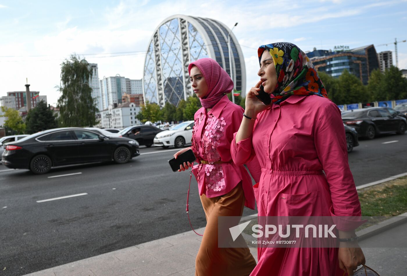 Russia Cityscapes Grozny