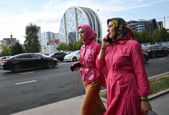 Russia Cityscapes Grozny