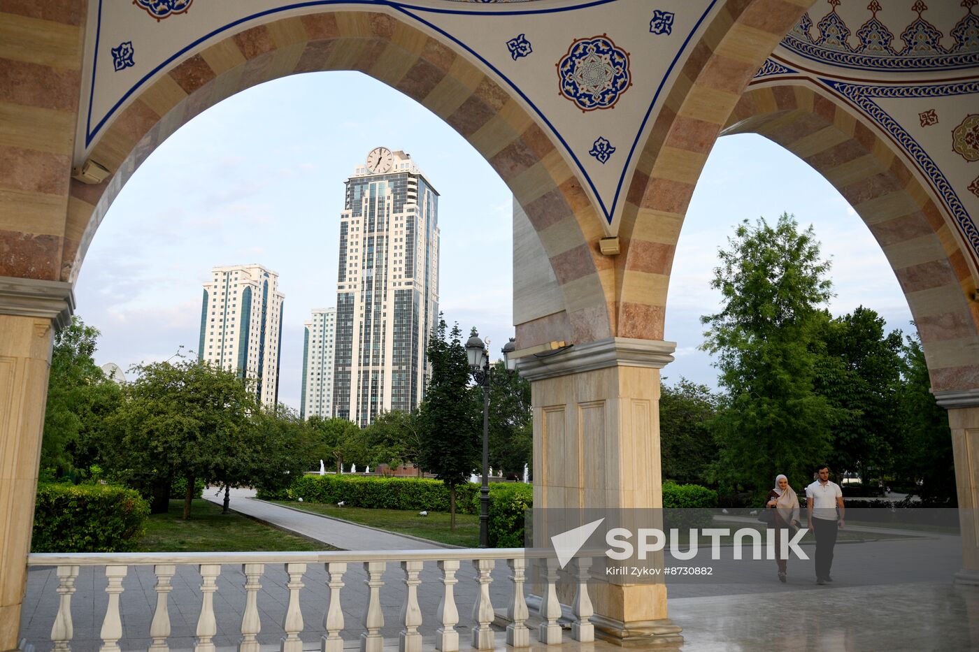Russia Cityscapes Grozny