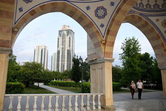 Russia Cityscapes Grozny