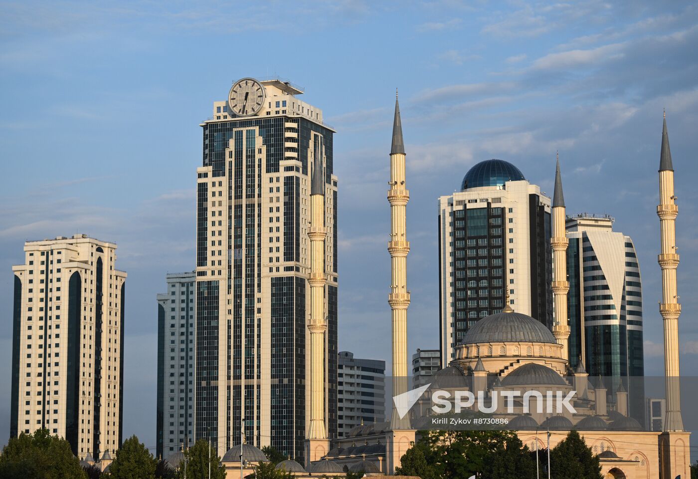 Russia Cityscapes Grozny