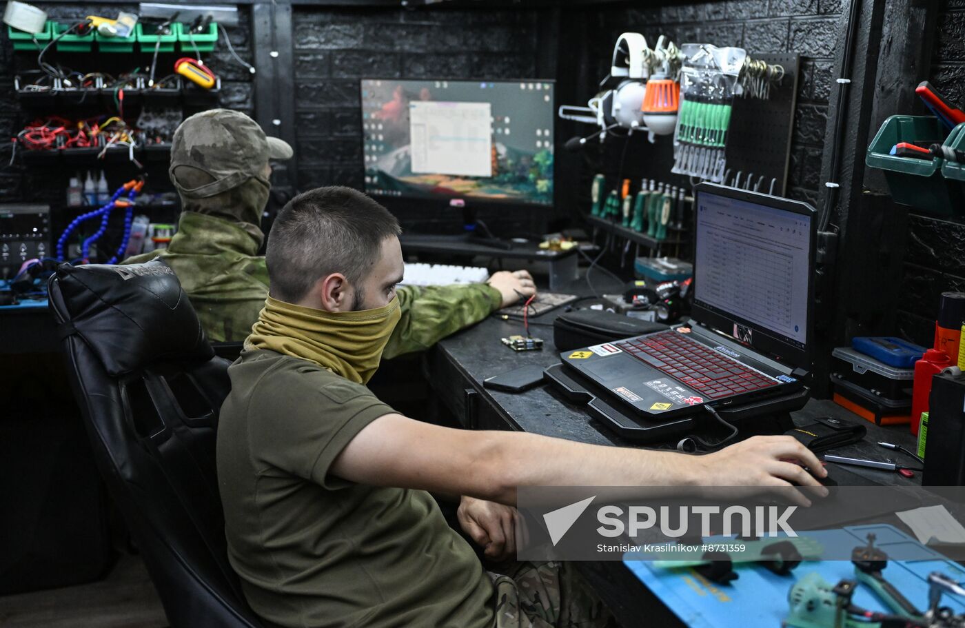 Russia Ukraine Military Operation Drone Operators Training