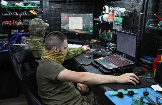 Russia Ukraine Military Operation Drone Operators Training