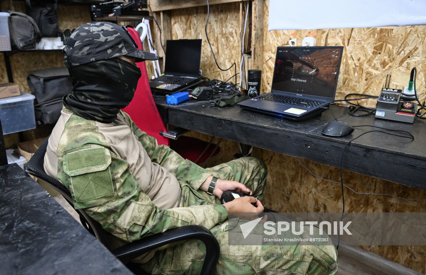 Russia Ukraine Military Operation Drone Operators Training