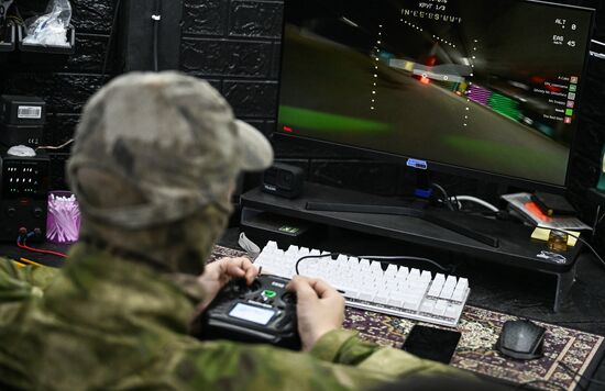 Russia Ukraine Military Operation Drone Operators Training