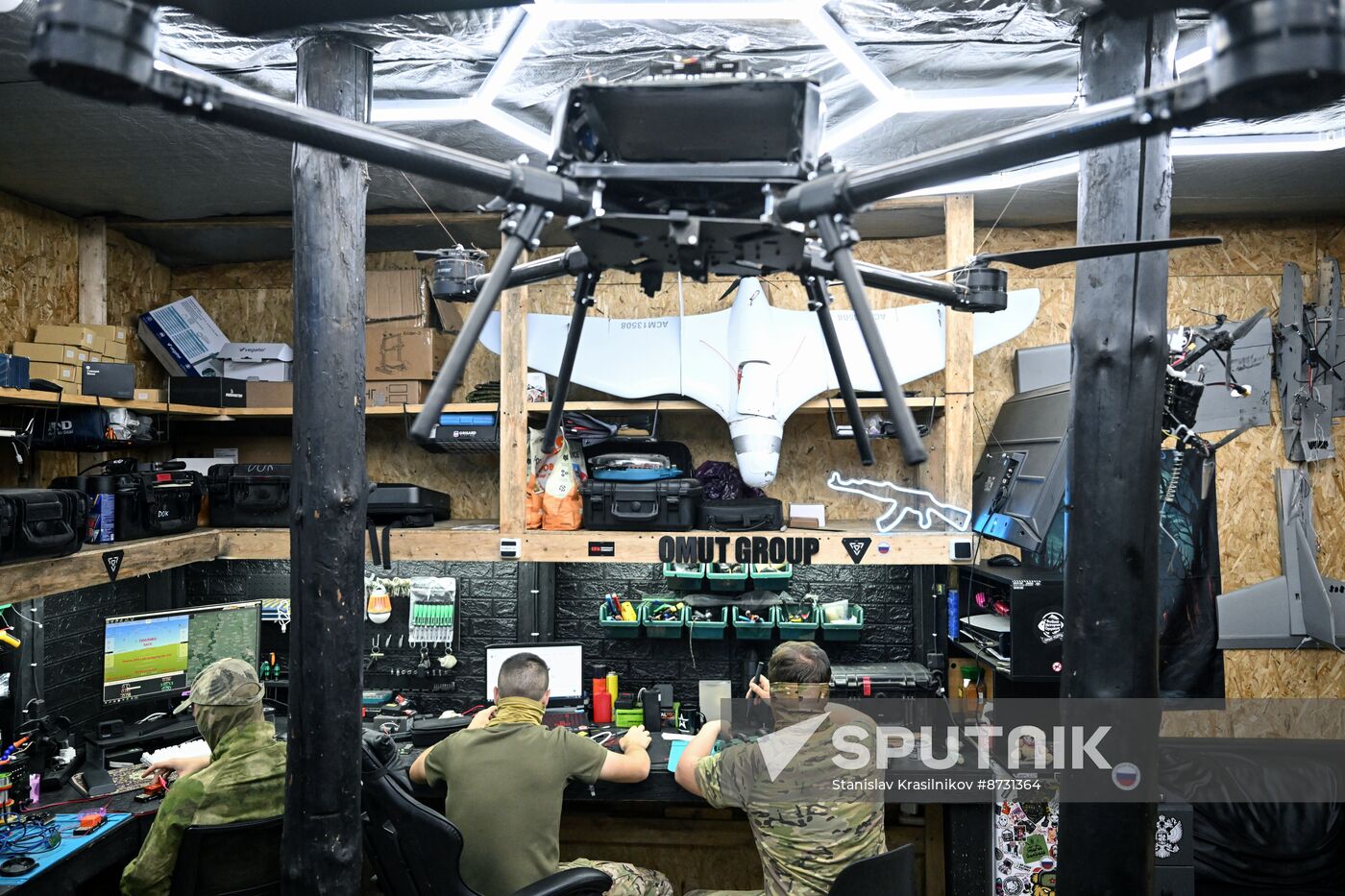 Russia Ukraine Military Operation Drone Operators Training