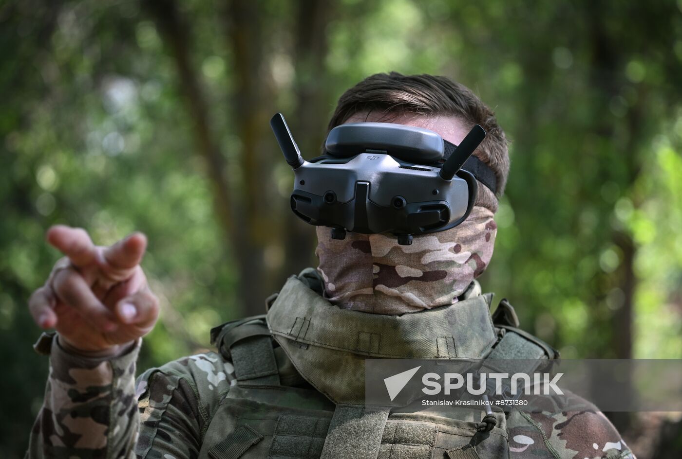 Russia Ukraine Military Operation Drone Operators Training