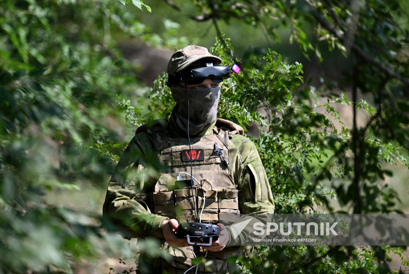 Russia Ukraine Military Operation Drone Operators Training