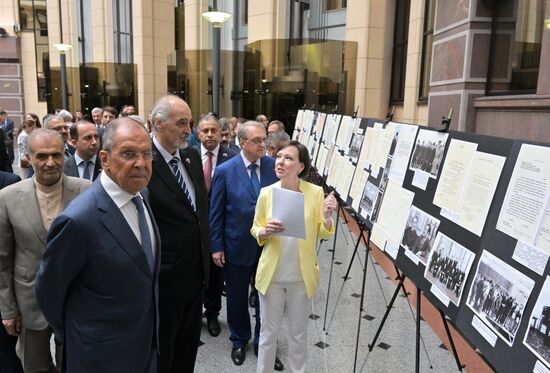 Russia Syria Diplomatic Relations Anniversary Exhibition