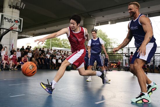 Russia China Business Day Basketball Match