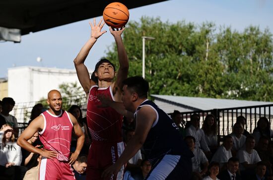 Russia China Business Day Basketball Match