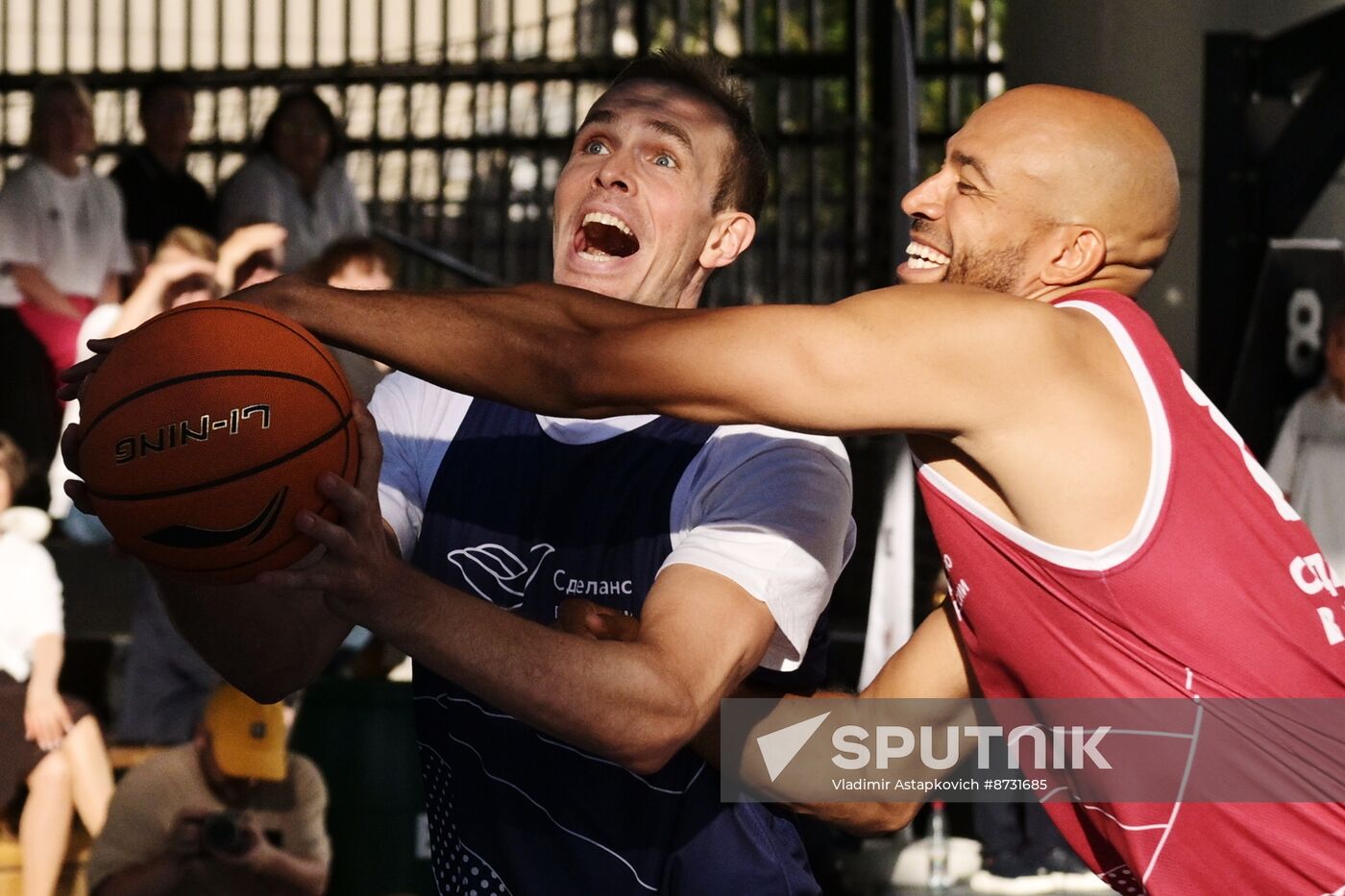 Russia China Business Day Basketball Match