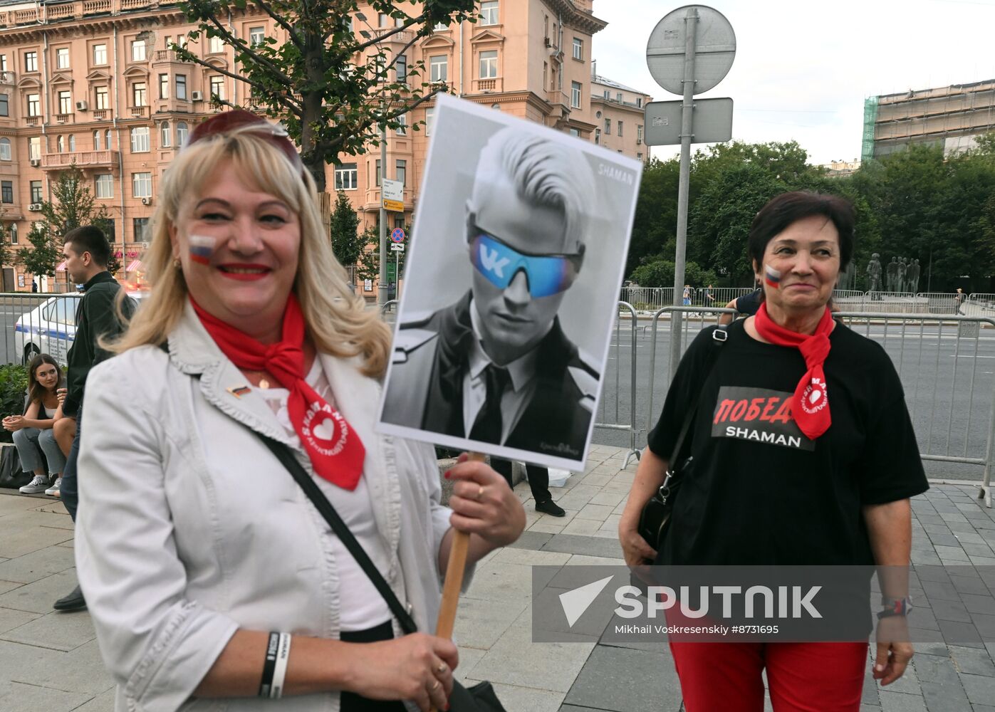 Russia US Embassy Shaman