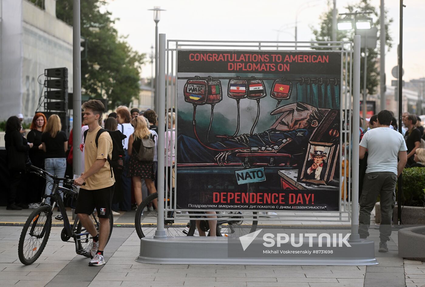 Russia US Embassy Shaman