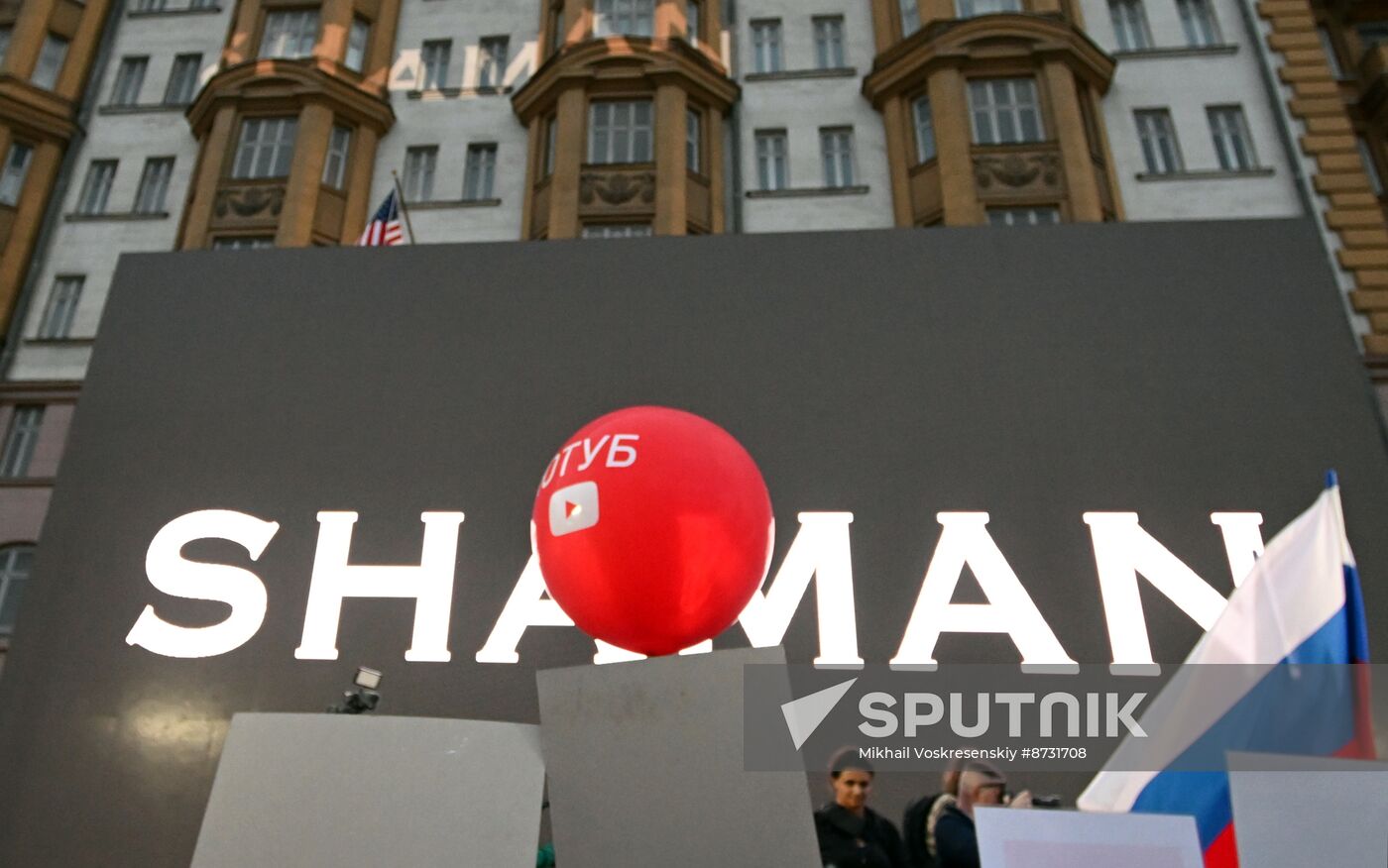 Russia US Embassy Shaman