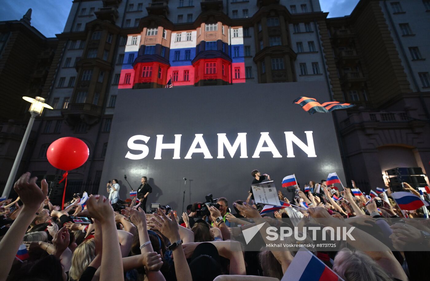 Russia US Embassy Shaman