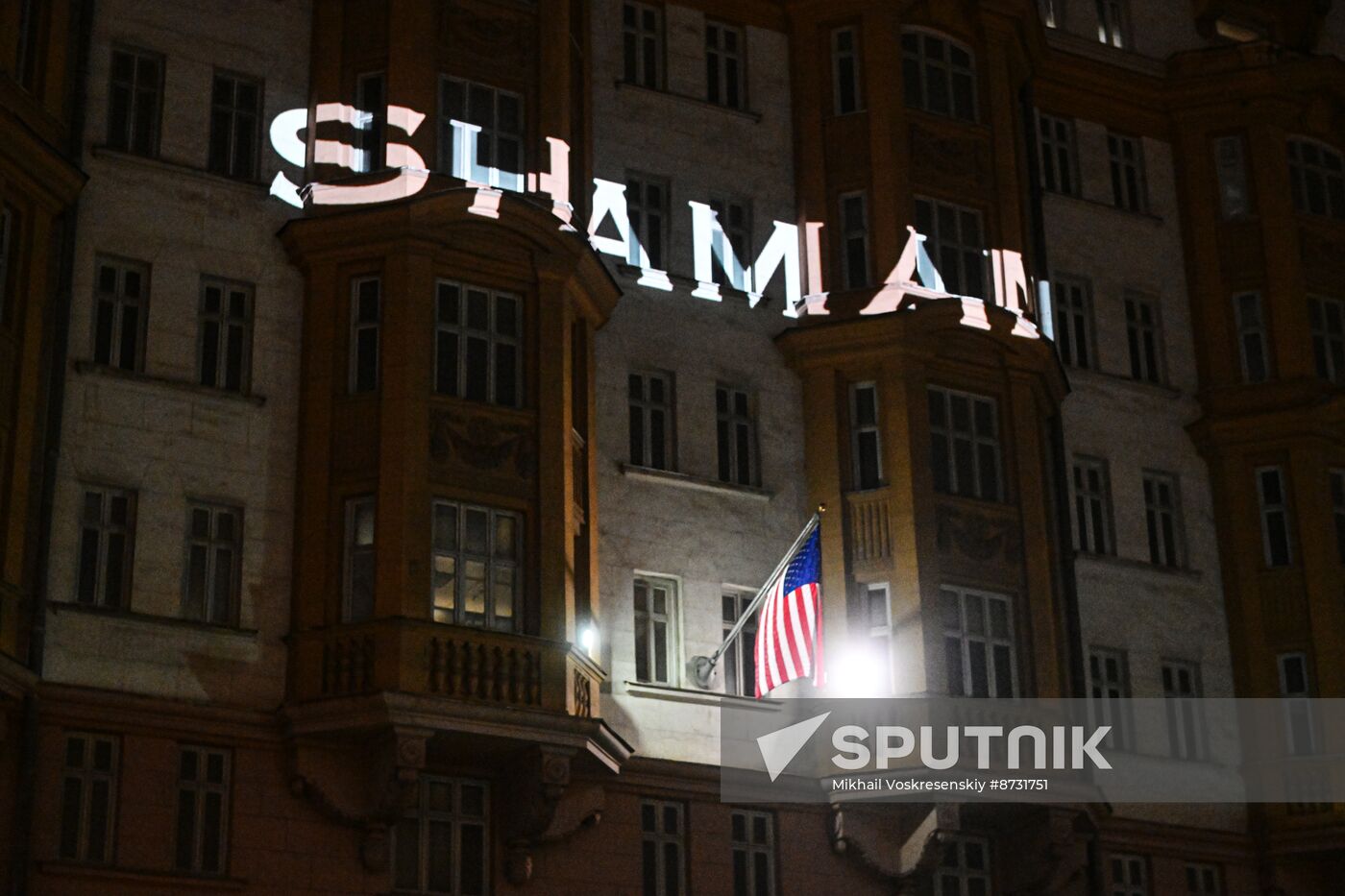 Russia US Embassy Shaman