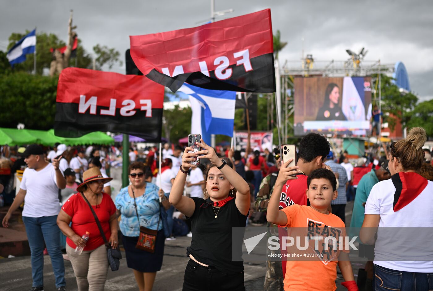 Nicaragua Revolution Anniversary