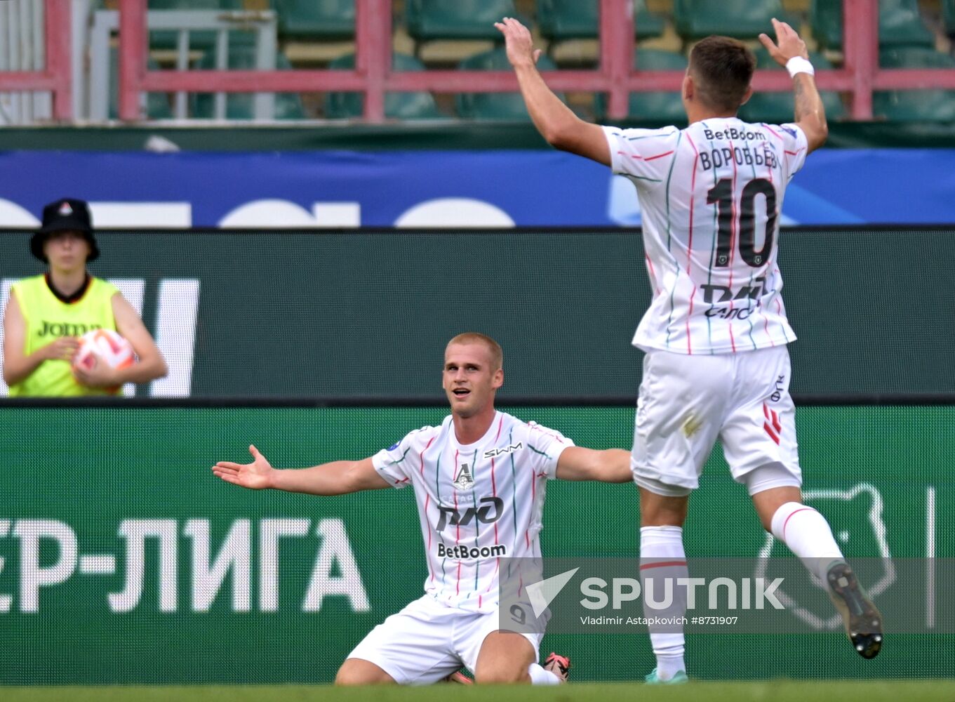 Russia Soccer Premier-League Lokomotiv - Akron