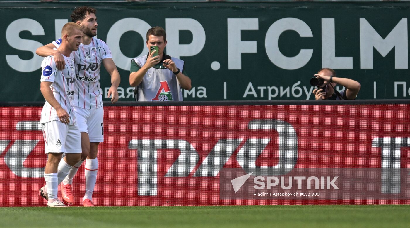 Russia Soccer Premier-League Lokomotiv - Akron