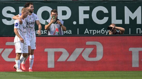 Russia Soccer Premier-League Lokomotiv - Akron