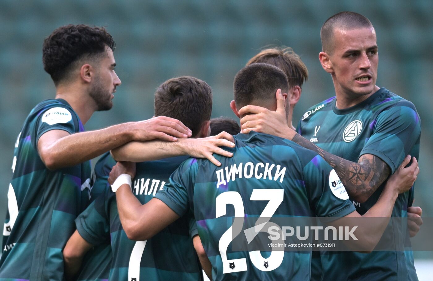 Russia Soccer Premier-League Lokomotiv - Akron