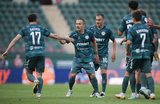 Russia Soccer Premier-League Lokomotiv - Akron