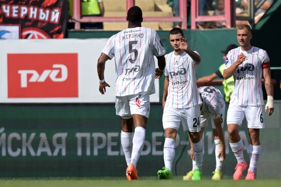 Russia Soccer Premier-League Lokomotiv - Akron