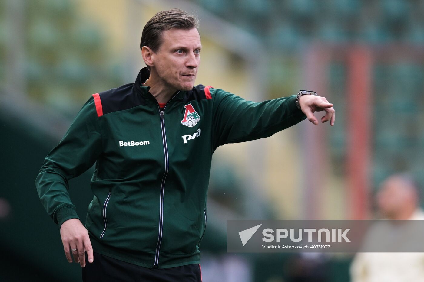 Russia Soccer Premier-League Lokomotiv - Akron