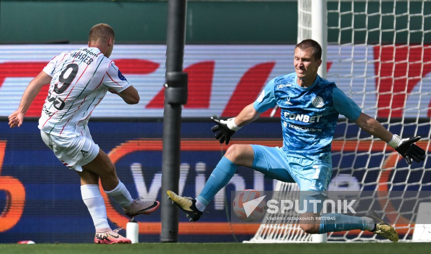 Russia Soccer Premier-League Lokomotiv - Akron