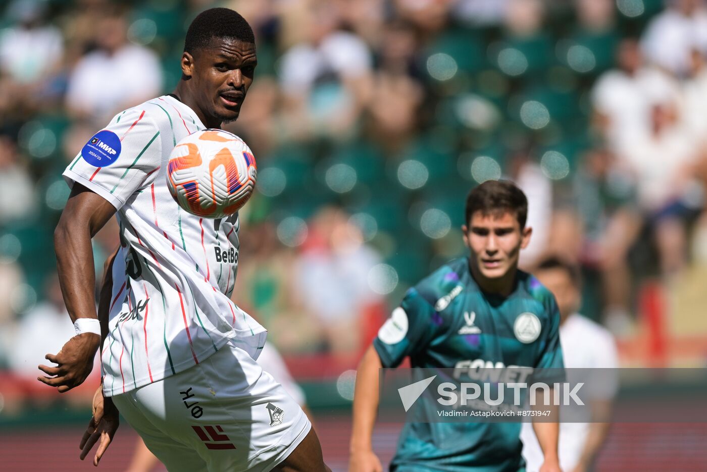 Russia Soccer Premier-League Lokomotiv - Akron