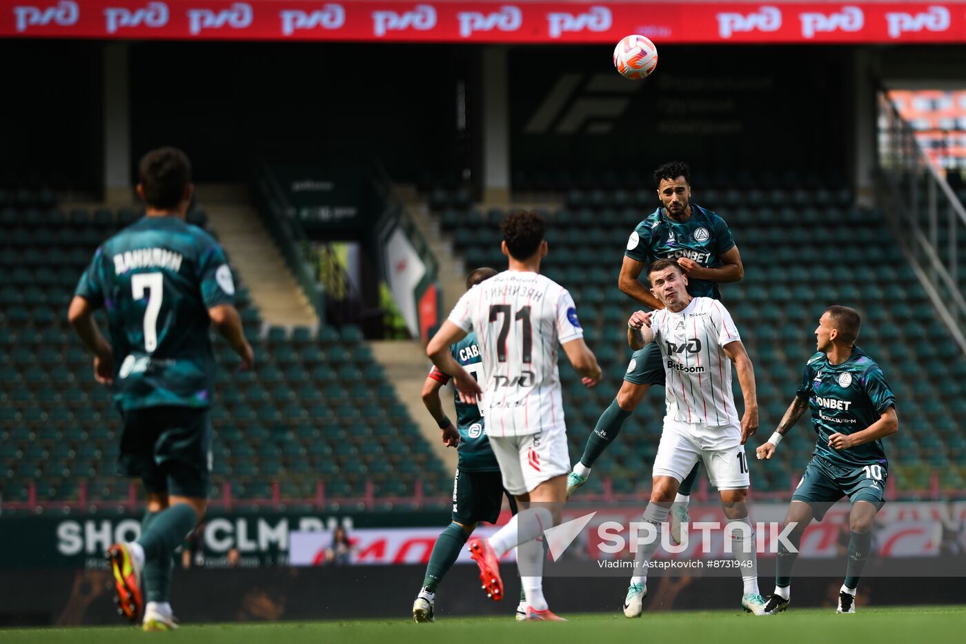 Russia Soccer Premier-League Lokomotiv - Akron